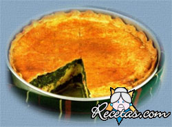 Pastel de espinacas