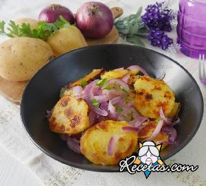 Patatas a la lionesa