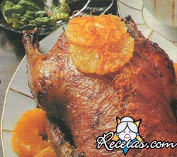 Pato a la naranja