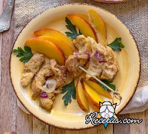 Pechugas de pollo al curry con meloco...