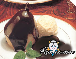 Postre rápido de peras