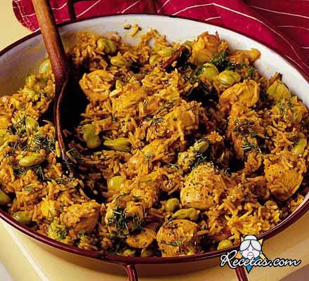 Pilaff de pollo