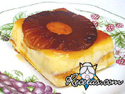Cassata de piña