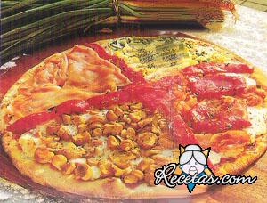 Pizza cuatro estaciones