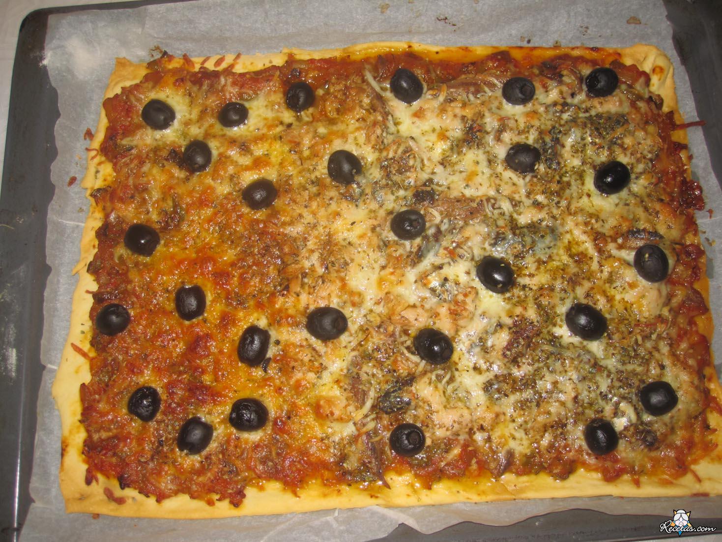 Pizza de pisto
