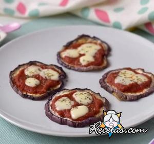 Pizzetas de berenjena