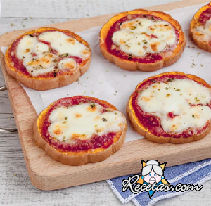 Pizzetas de calabaza