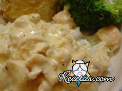 Pollitos gratinados con queso