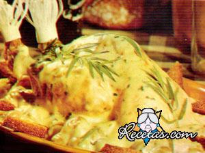 Pollo a la crema