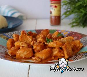 Pollo a la paprica