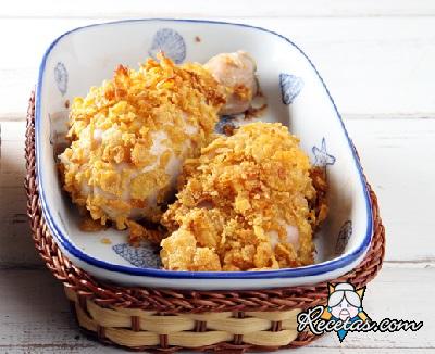 Pollo al horno crocante