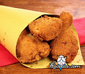 Pollo frito estilo fast food