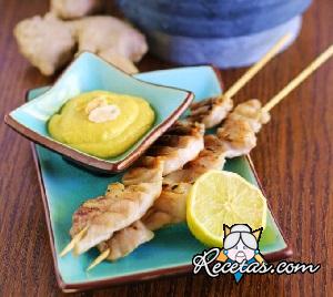 Pollo satay
