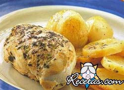 Pechuga al orégano