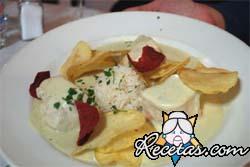 Pechugas al roquefort