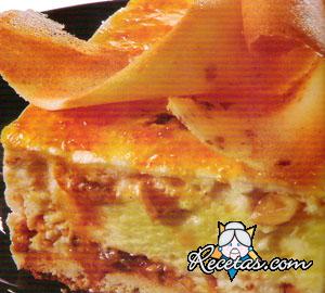 Postre de nougat y cítricos