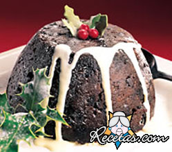 Pudding navideño