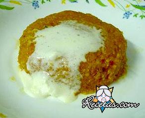 Pudding de zanahorias y gruyere