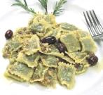 Ravioles con salsa de nueces