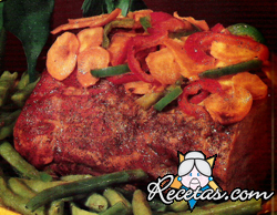 Roast beef a la siciliana