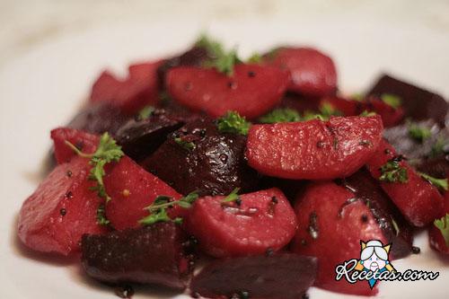 Remolachas salteadas