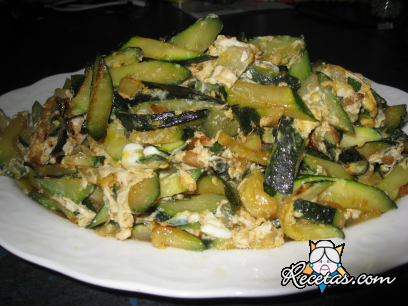 Revuelto de zucchini