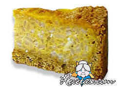 Torta de risotto con salchicha