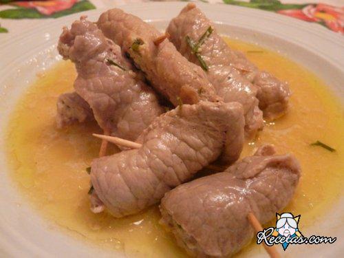 Rollitos de cerdo