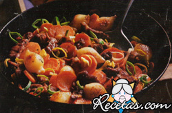 Sarteneado rústico de cerdo