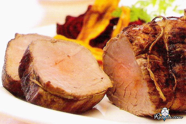 Solomillo a la mostaza