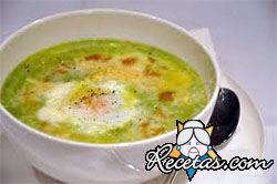 Sopa con huevos