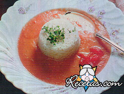 Sopa provenzal de tomate