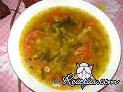 Sopa vegetal