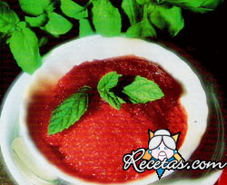 Sorbete de Bloody Mary