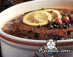 Soufflé de chocolate