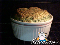 Soufflé de espinaca