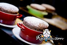 Soufflé de chocolate