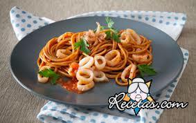 Spaghetti a la marinera