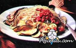 Spaghetti con zucchini