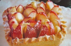 Tartaleta de nectarinas