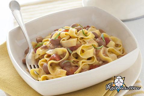 Tagliatelle ai fagioli