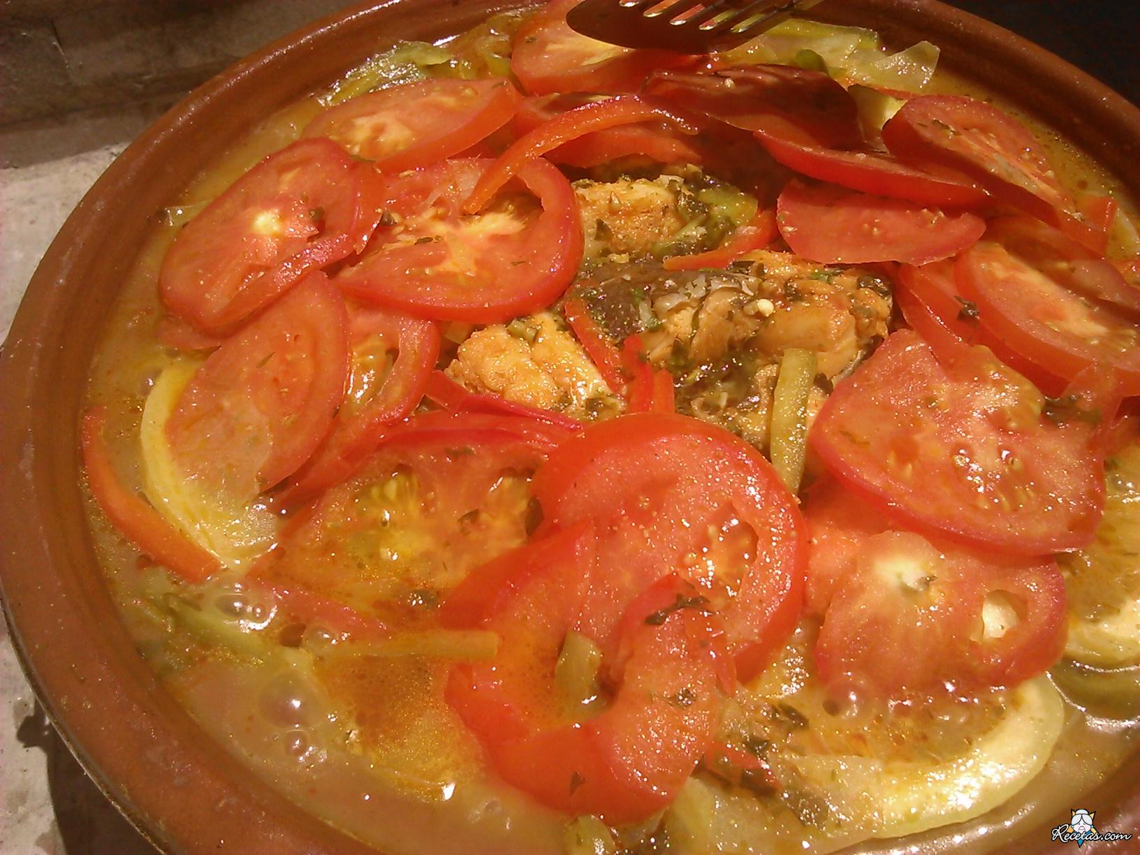 Tajine de bacalao