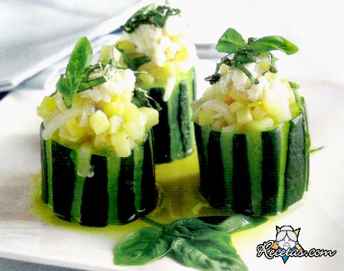 Taquitos de calabacín