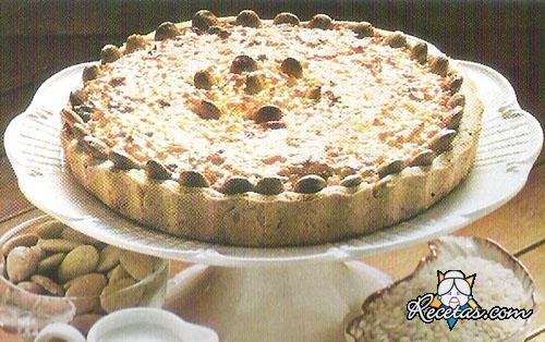 Tarta de almendras y arroz