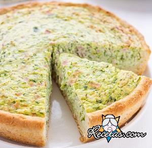 Tarta de calabacines light