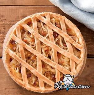 Tarta de cebolla