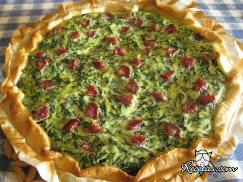 Tarta de espinaca