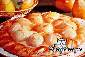 Tarta de peras
