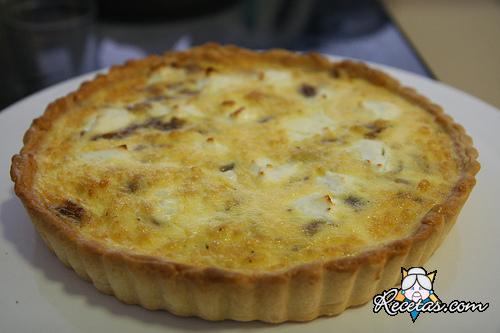 Tarta de ricota y gruyere