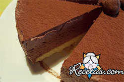 Tarta de chocolate con ricotta